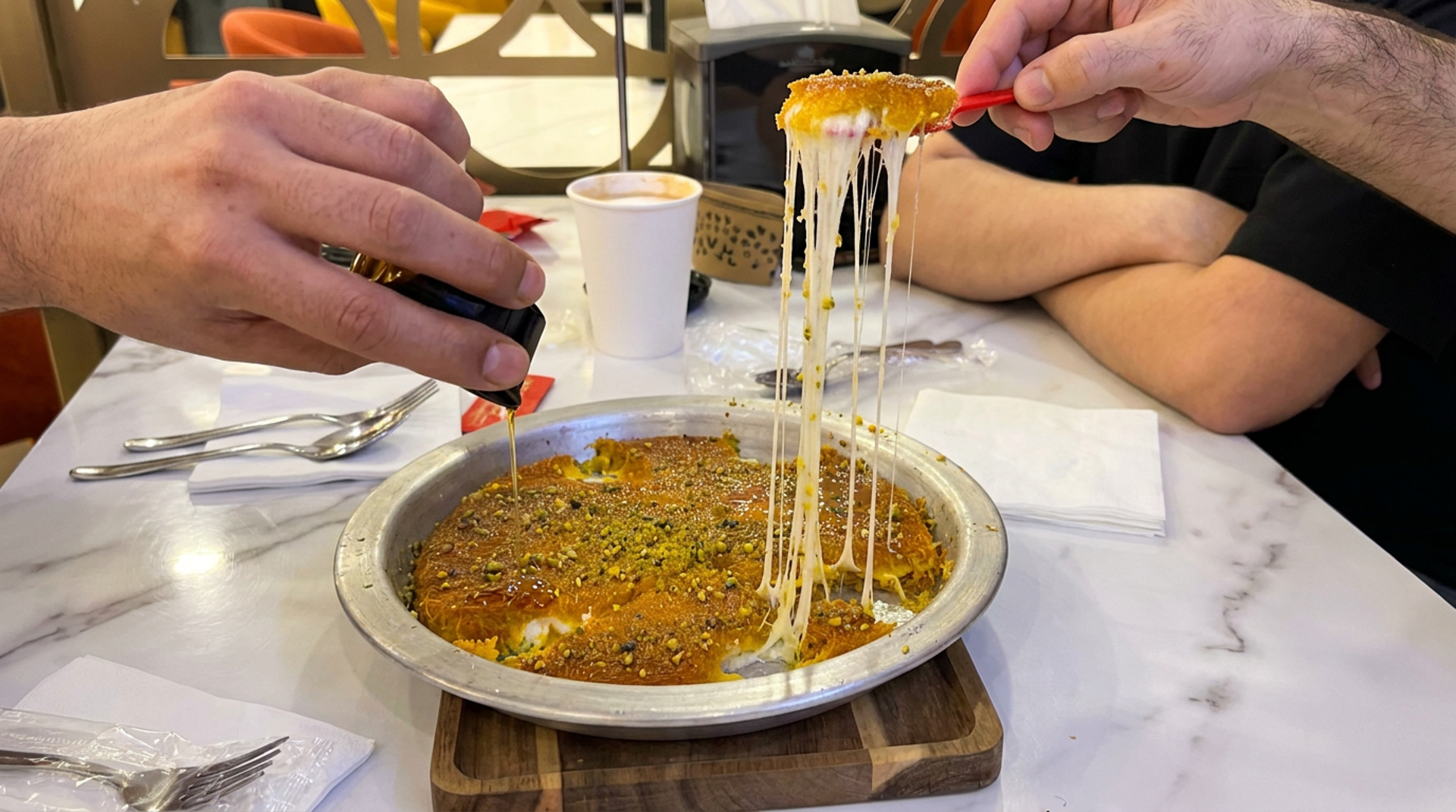 Big portions, bring the family