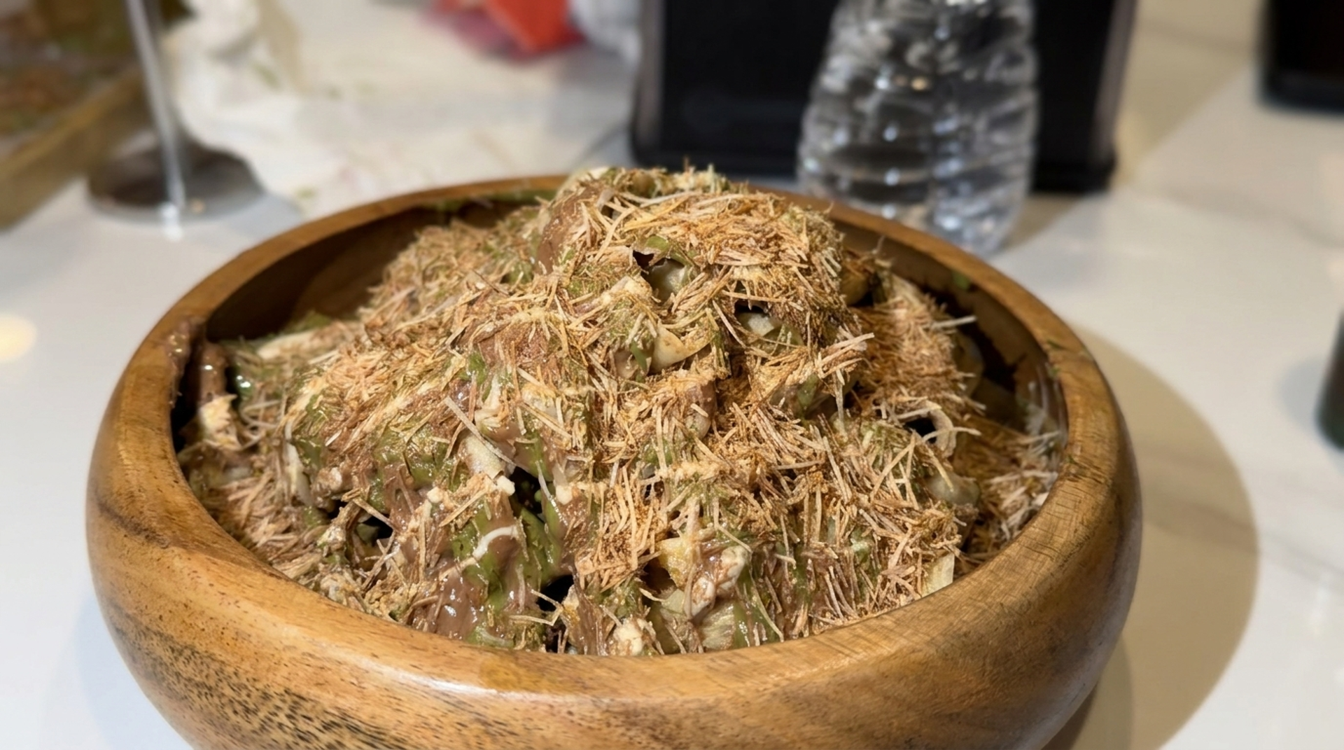 The kunafa, first