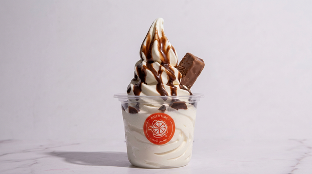 Mini Snickers Ice Cream.