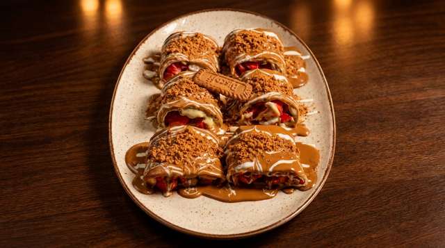 Lotus Crepe Roll.