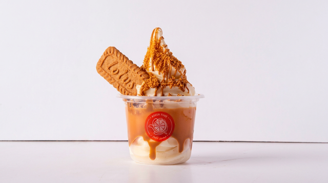 Biscoff Cookie Ice Cream.