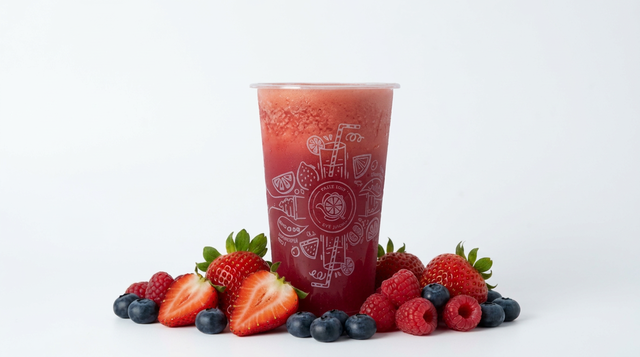 Berry Smoothie Juice.