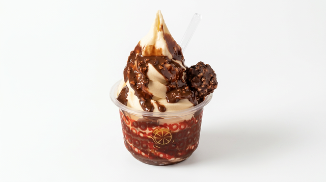 Ferrero Rocher Ice Cream.