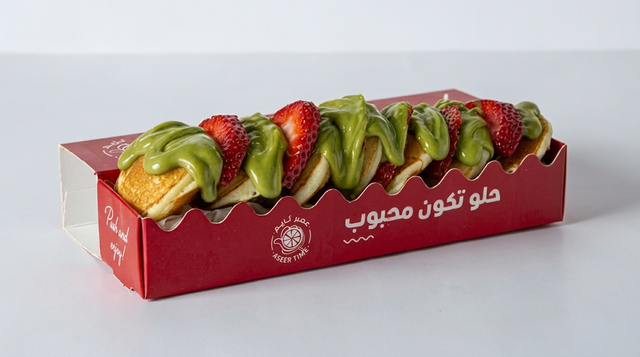 Pistachio Mini Pancake 6PCS.