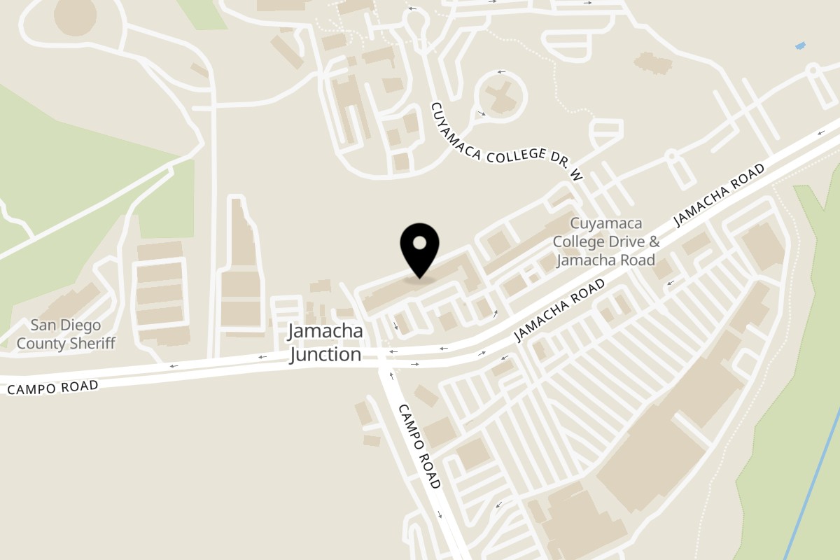 Map showing the location of Juice Time & Papa kanafa | عصير تايم & بابا كنافه El Cajon on 2990 Jamacha Rd #136 in El Cajon