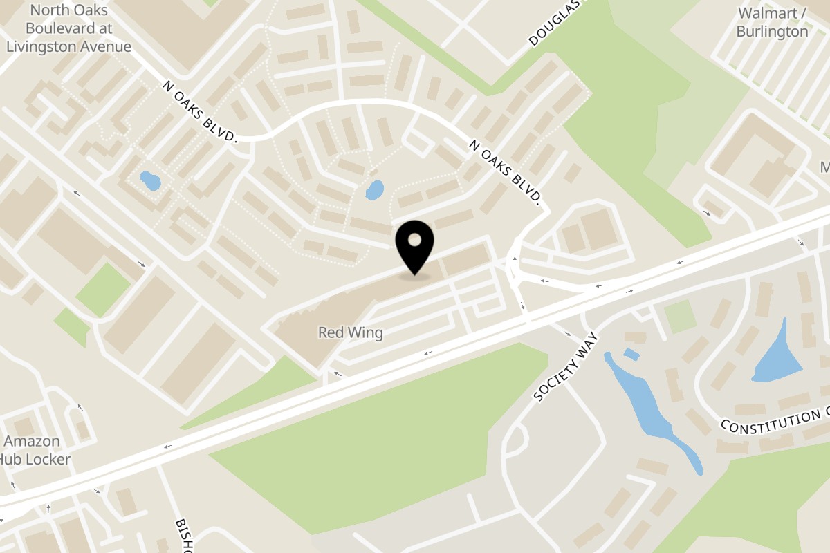 Map showing the location of Juice Time & Papa kanafa | عصير تايم & بابا كنافه North Brunswick on 1439 US-1 in North Brunswick Township